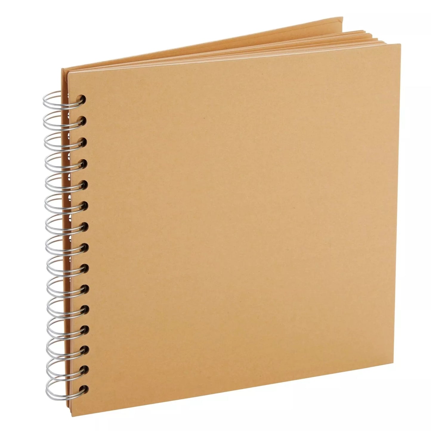 80-Page Hardcover Kraft Scrapbook Album