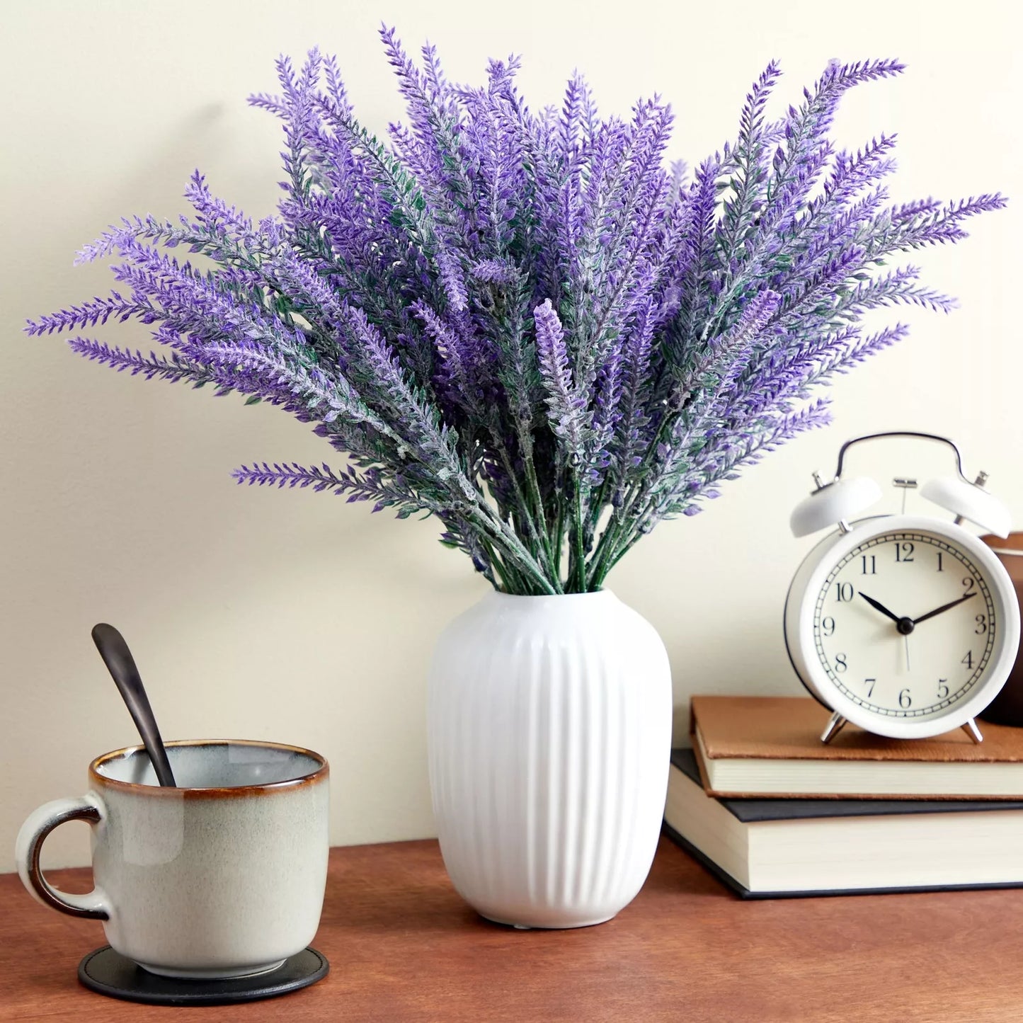 12 Bundles Artificial Lavender Flowers