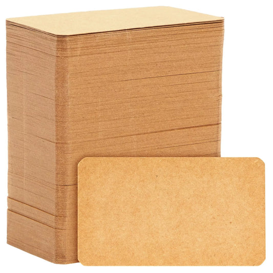 250-Pack Blank Business Cards Kraft Paper