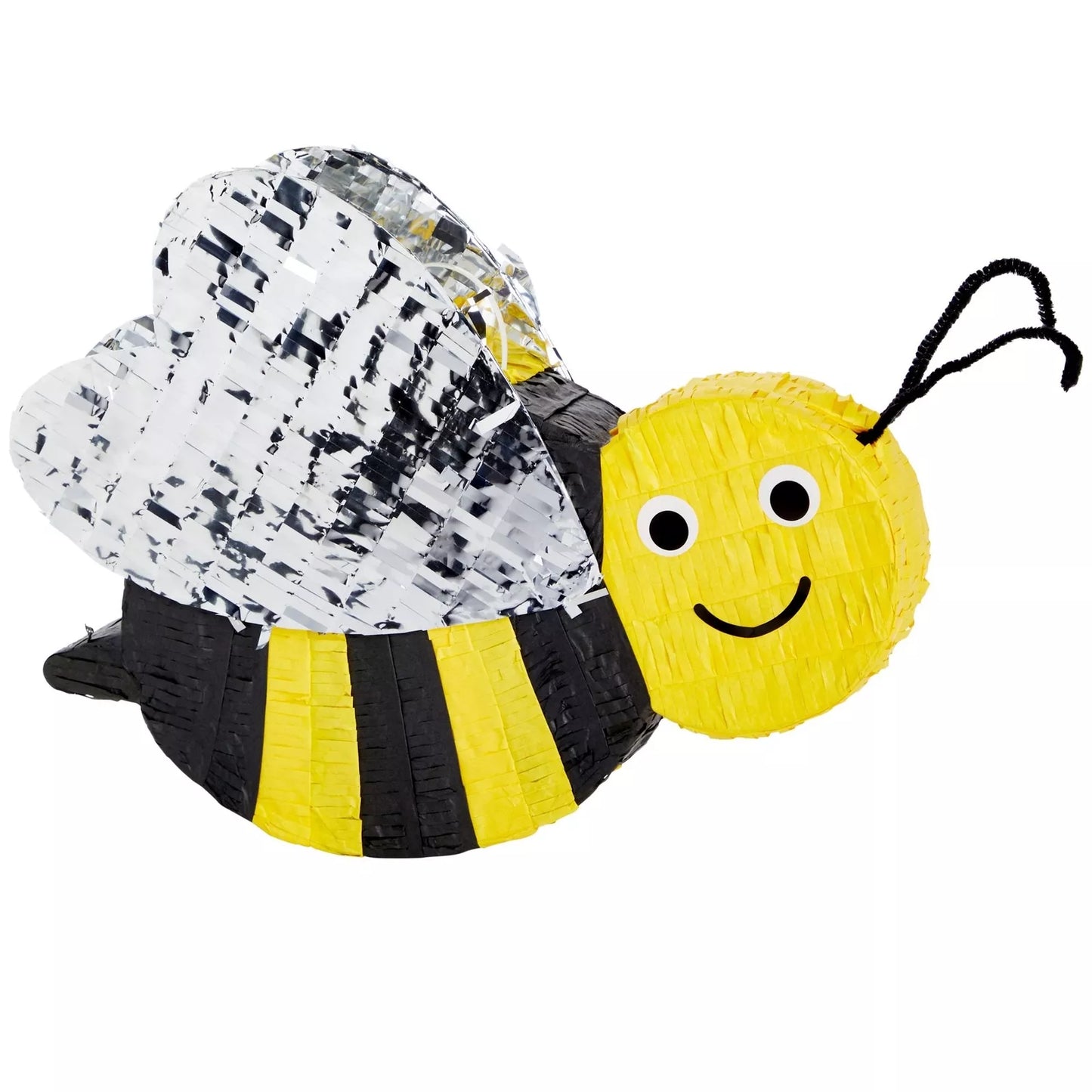 Bumble Bee Piñata for Gender Reveal, Baby Shower, Birthday Party - 15.5 x 13"