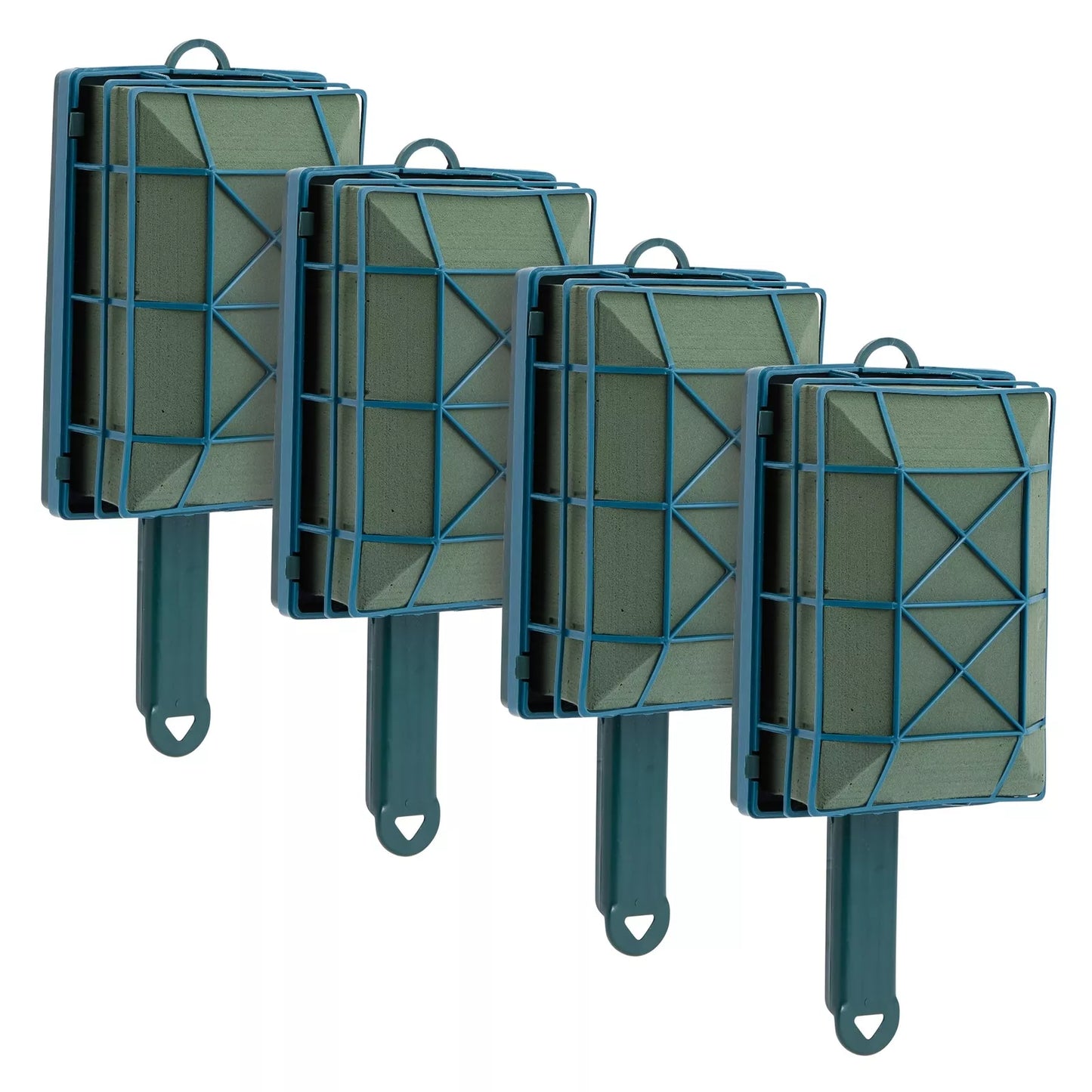 4-Pack Floral Foam Dry & Wet Flower Block Cage