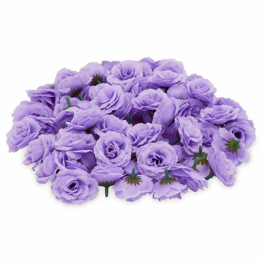 75-Pack Mini Lavender Silk Flower Heads, 2 Inch