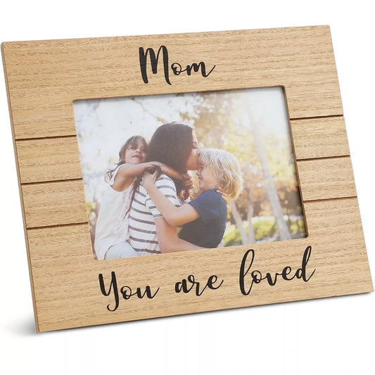 Mother's Day Wooden Rustic Picture Frame