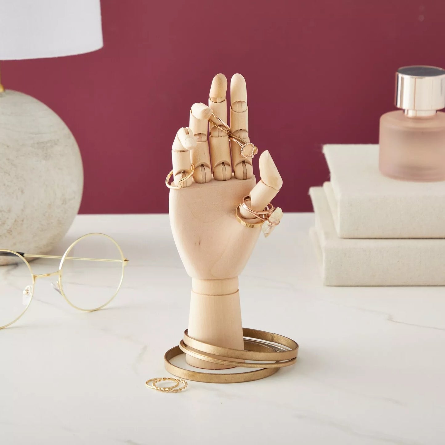 Wooden Hand Model 7 In Art Mannequin Figure