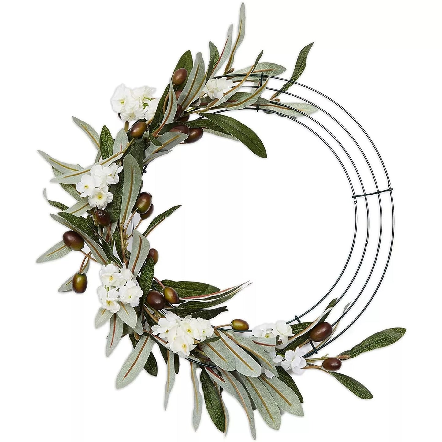 6-Pack 12-Inch Metal Wire Wreath Frames