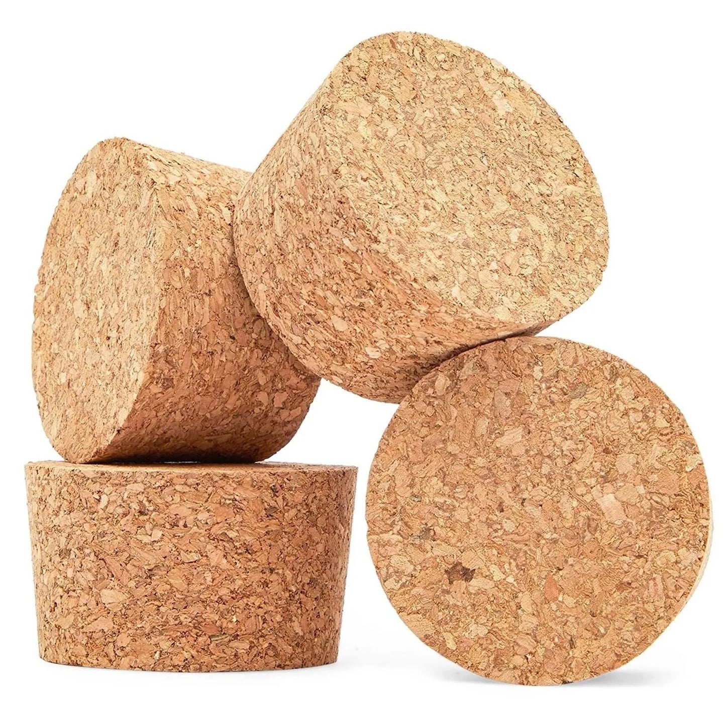 4-Pack Large Cork Stoppers,Cork Lids