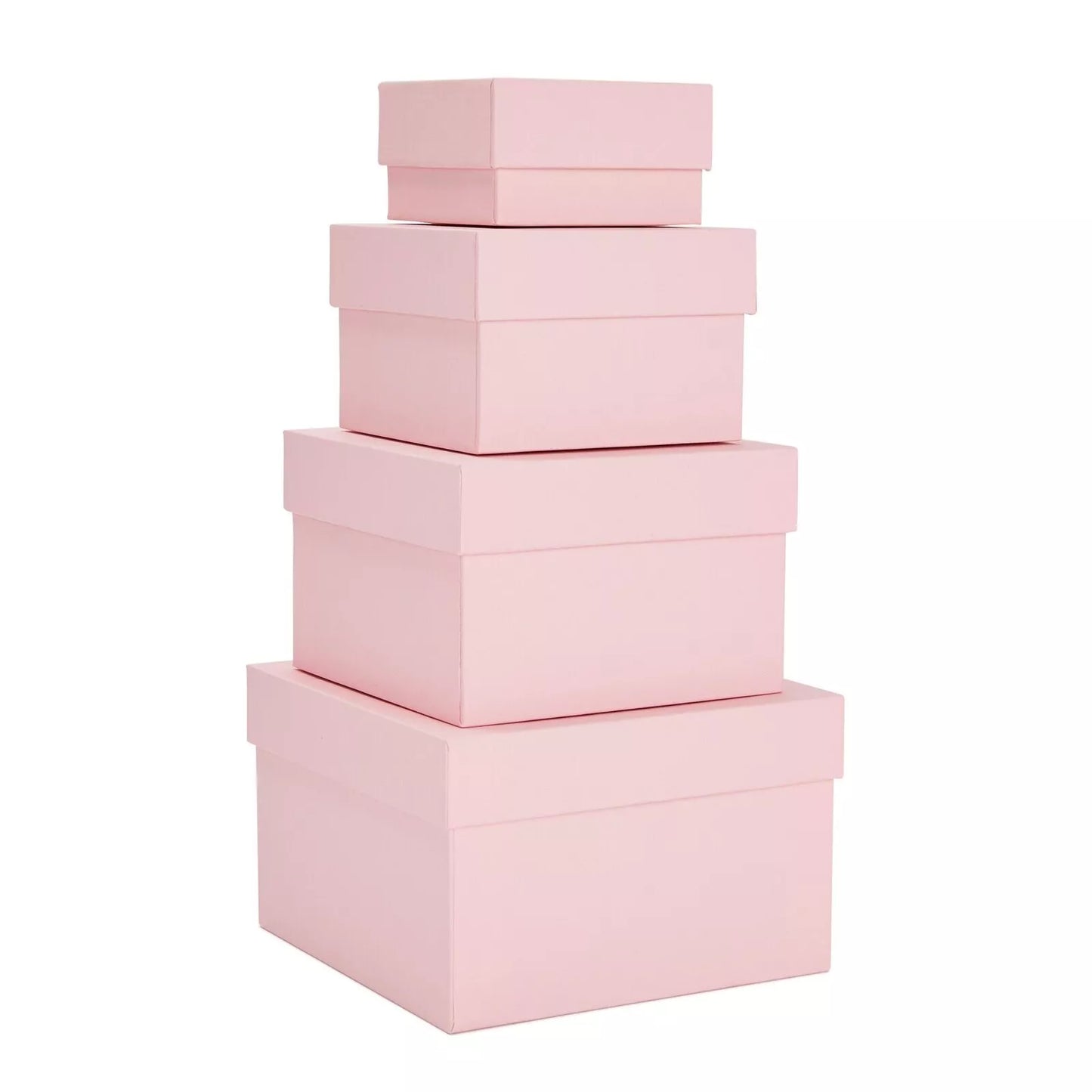 4-Pack Square Nesting Gift Boxes with Lids