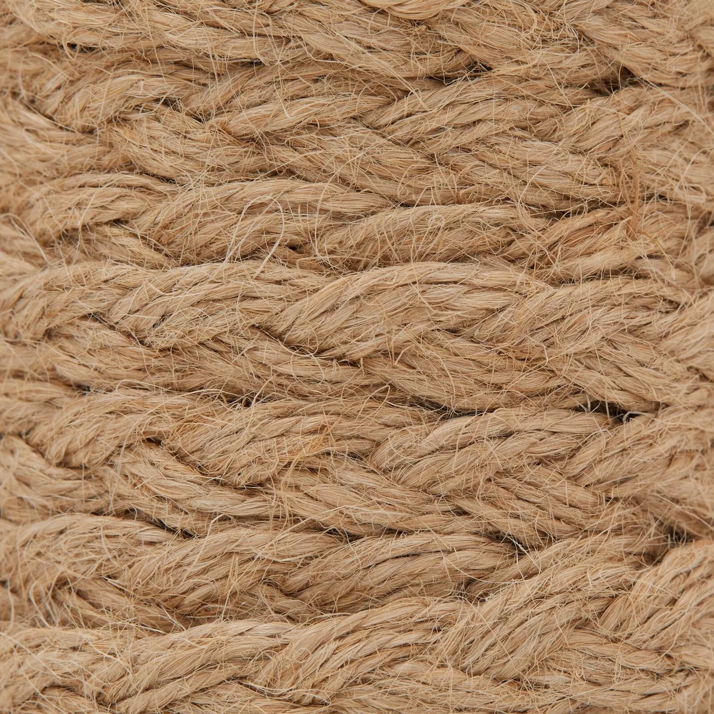 2-Pack 26ft Natural Jute Rope Thick Braided Twine String