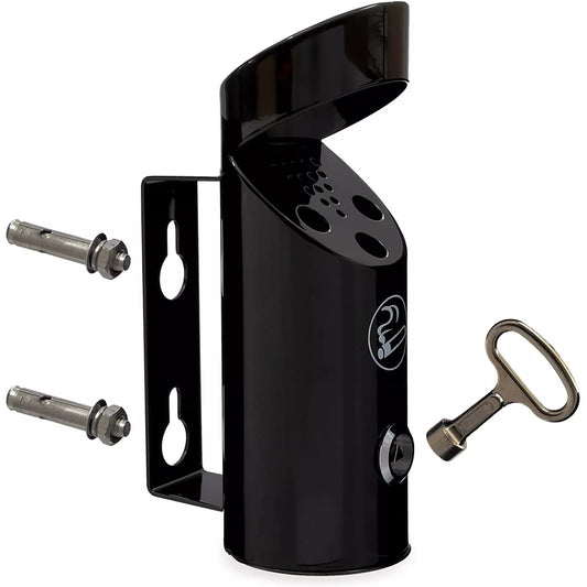 Outdoor Wall Mounted Cigarette Butt Receptacle