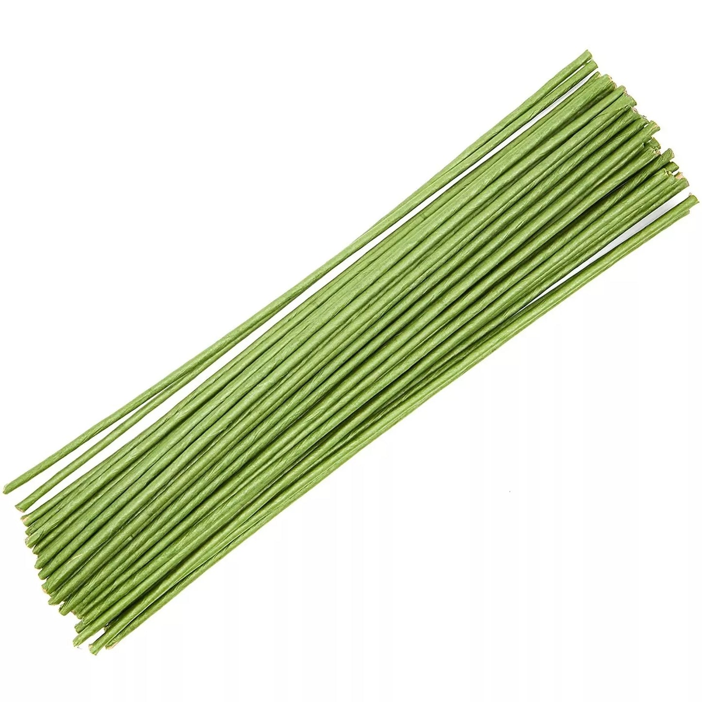 50-Piece 6-Gauge Green Floral Wire Stems