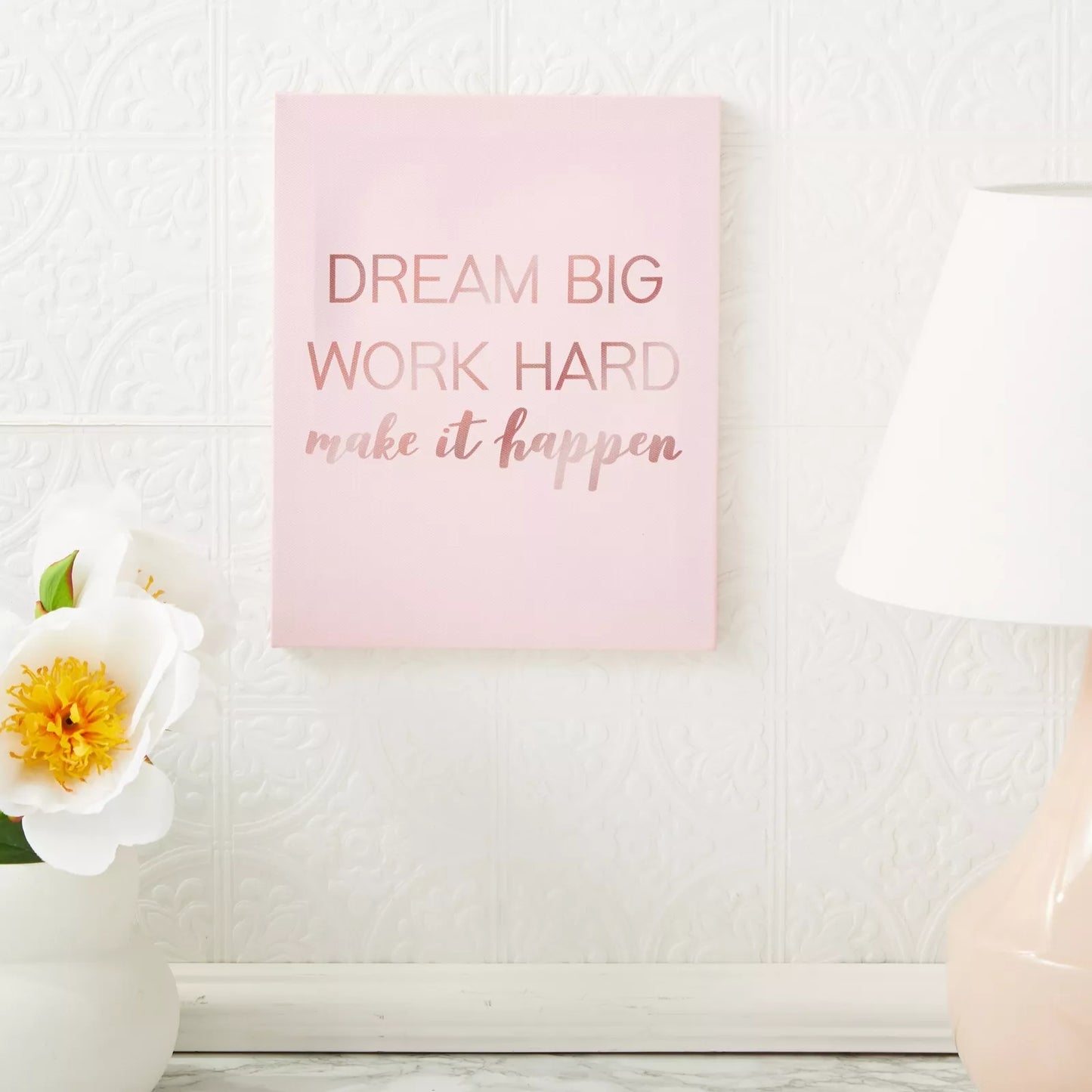 Motivational Canvas Wall Art with Inspirational Quotes