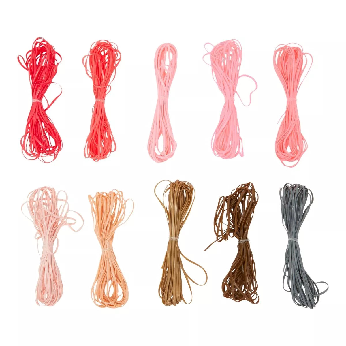 90-Piece Gimp Plastic Lace Lanyard Cord 30 Colors