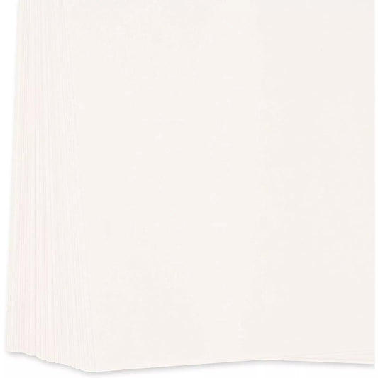 100-Pack Cold Press Bamboo Paper Sheets, 8.5x11 Inch