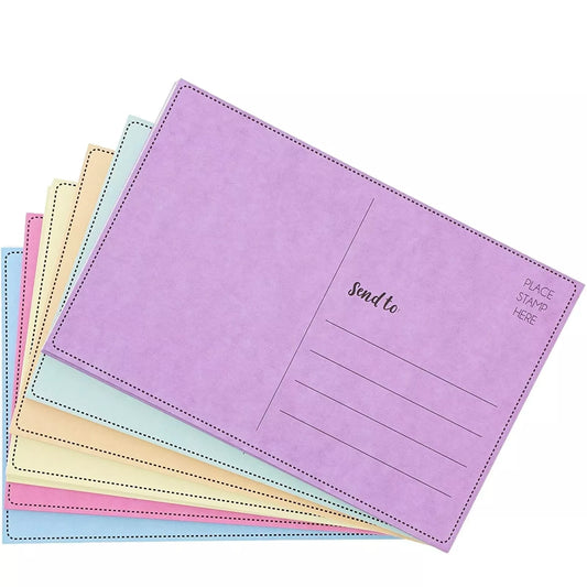 48Pcs 6 Assorted Colors Mailable Postcards 6"x 4" for Mailing Invitation Holiday