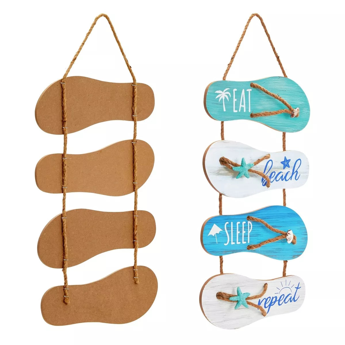 2-Pack Beach Home Wall Ornaments