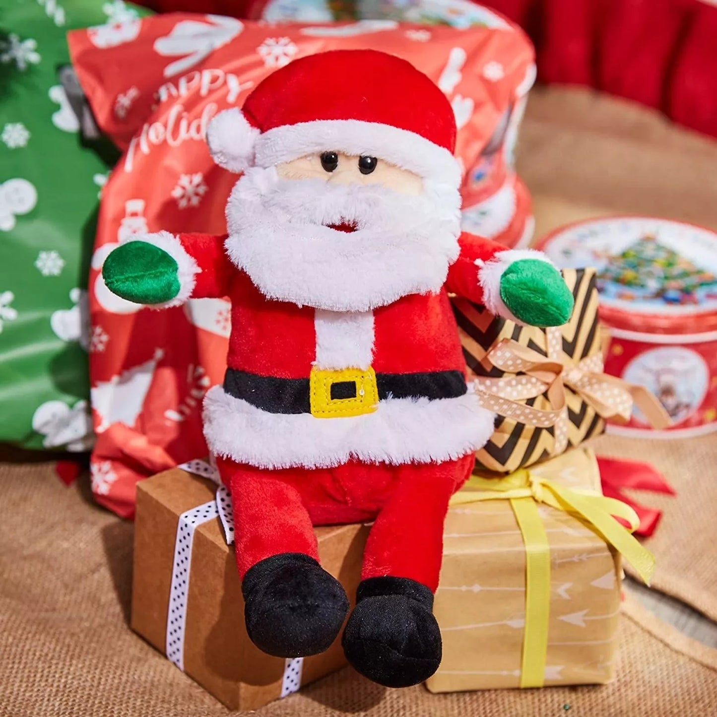 Santa Claus Christmas Plush Decorations