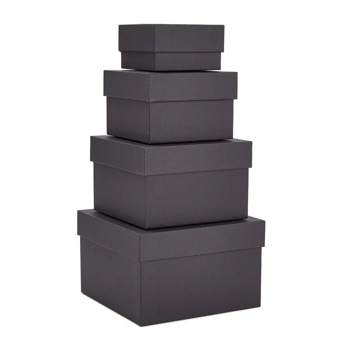 4-Pack Square Nesting Gift Boxes with Lids