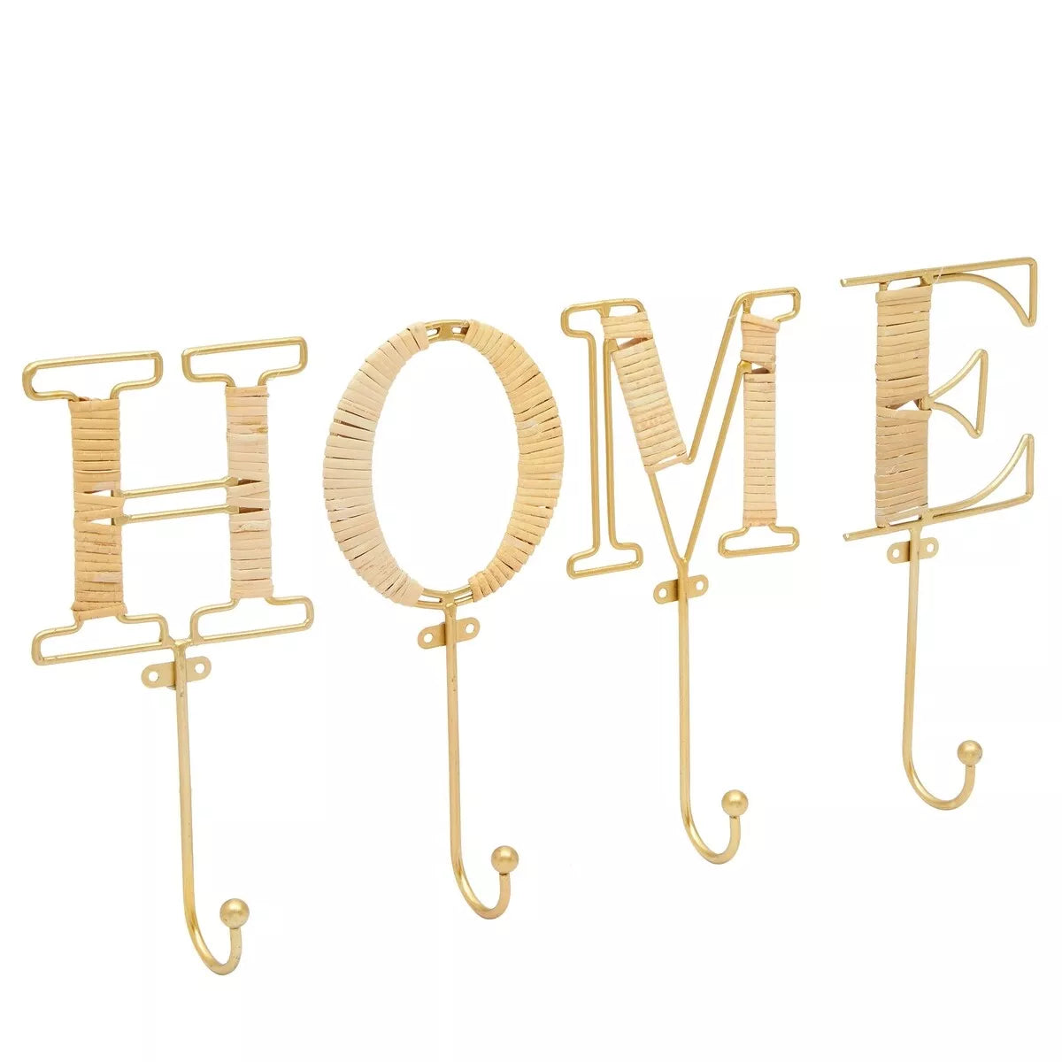 4-Piece Home Letter Wall Hooks