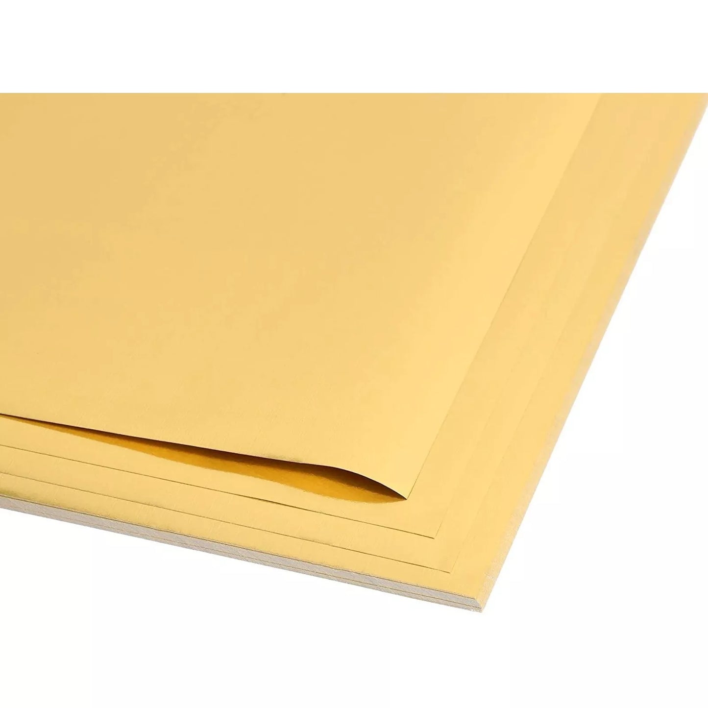 50x Gold Metallic Foil Shimmer Paper, 8.5x11