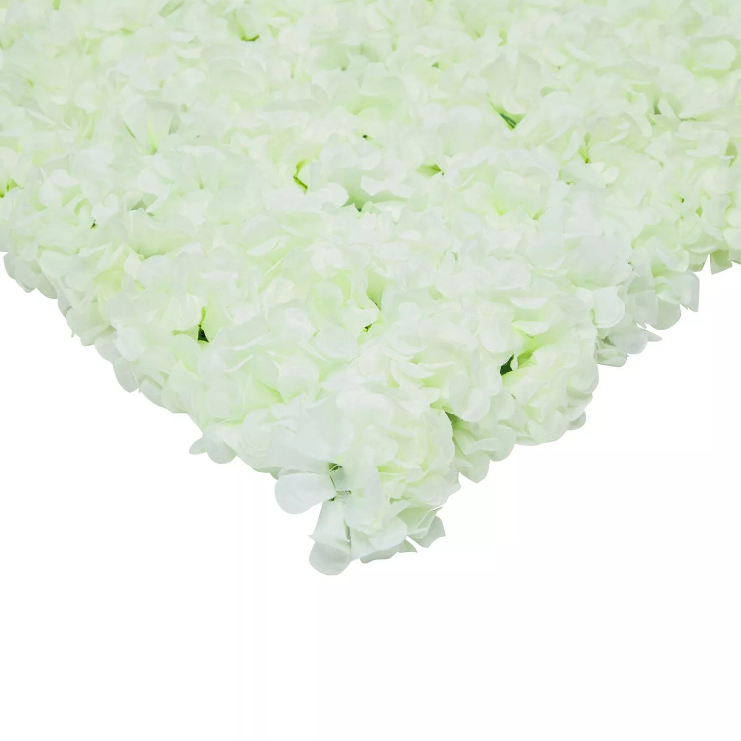 60 Pack 2" Mini Silk Hydrangea Flowers Green