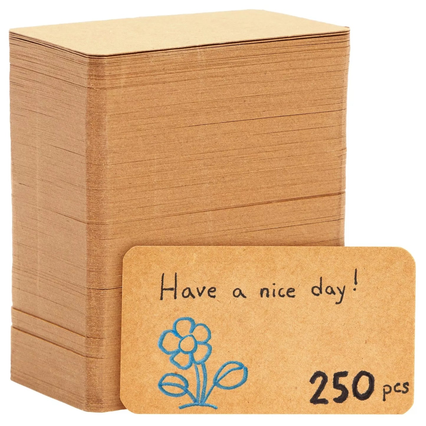 250-Pack Blank Business Cards Kraft Paper