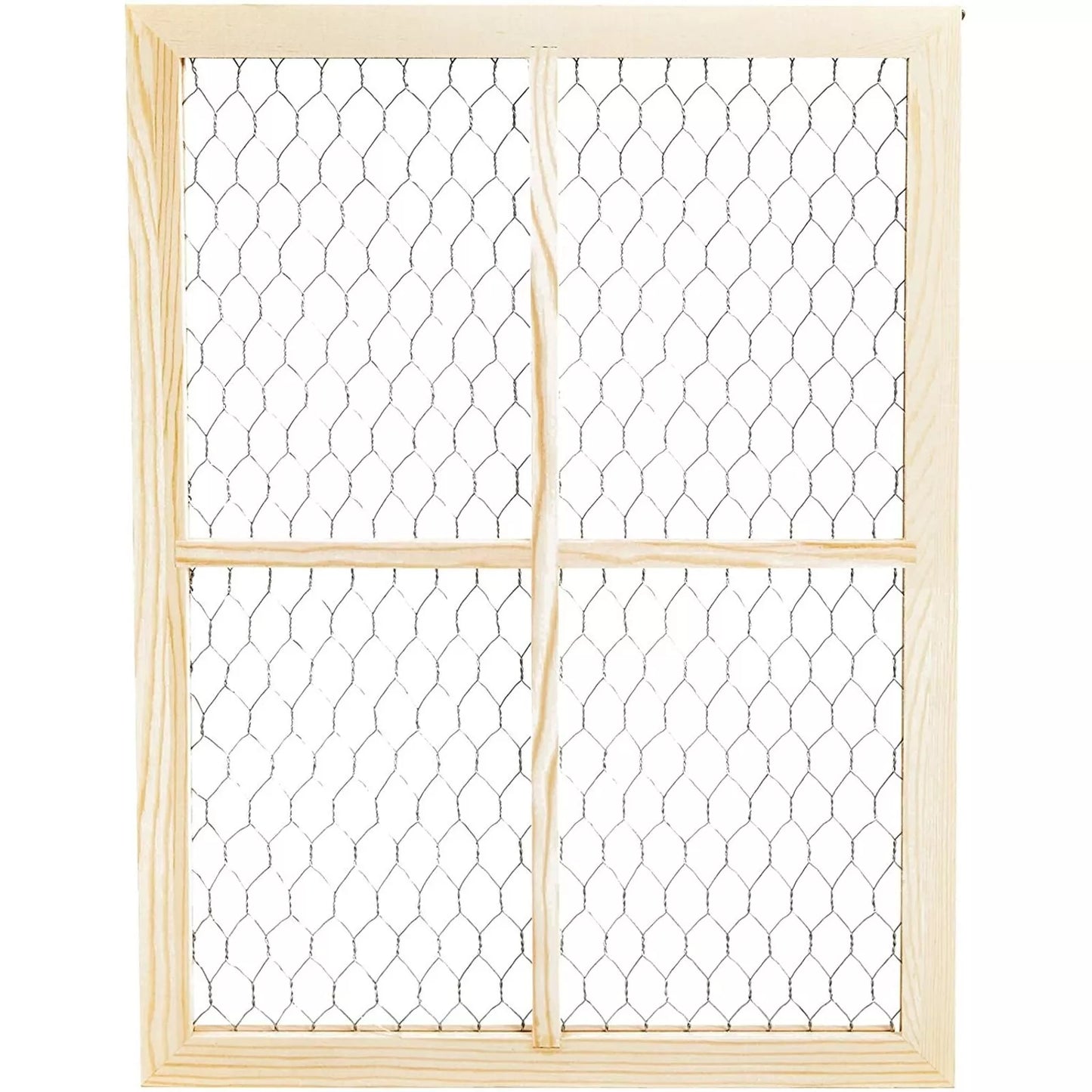 2-Pack Unfinished Chicken Wire Window Picture Frames