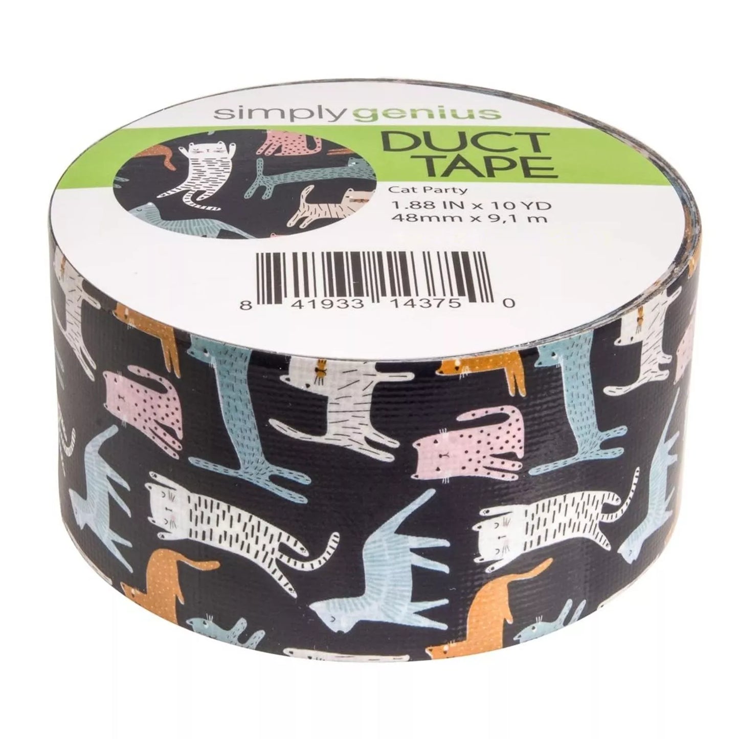 Pattern Duct Tape, Heavy Duty,Supplies, 1.8 in x 10 yards