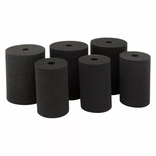 6-Pack Black Cup Turner Foam Inserts