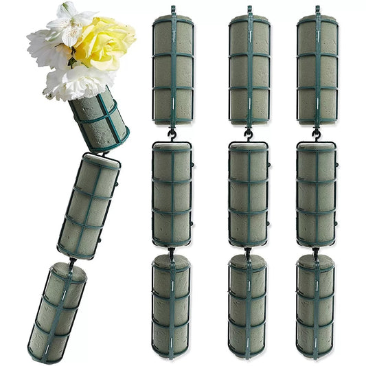 12-Pack Wet Floral Foam Garland 2x5 Inch