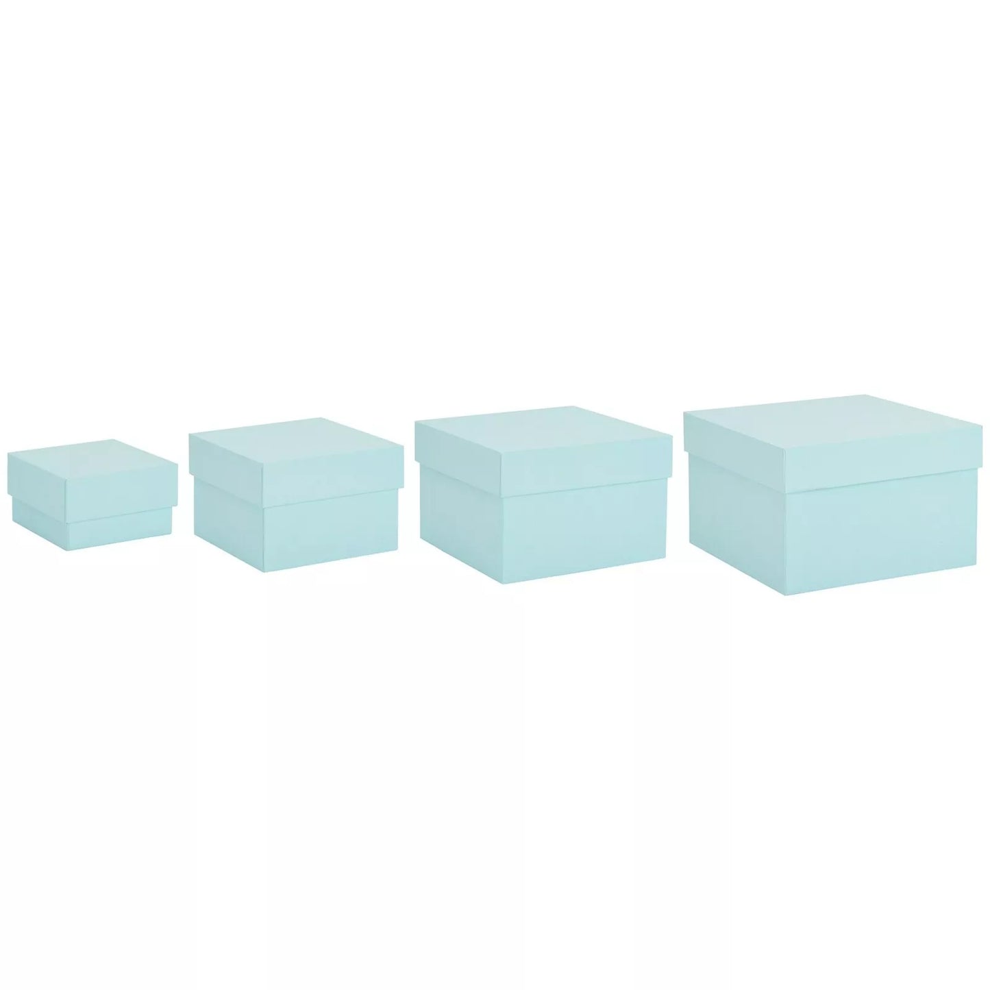 4-Pack Square Nesting Gift Boxes with Lids