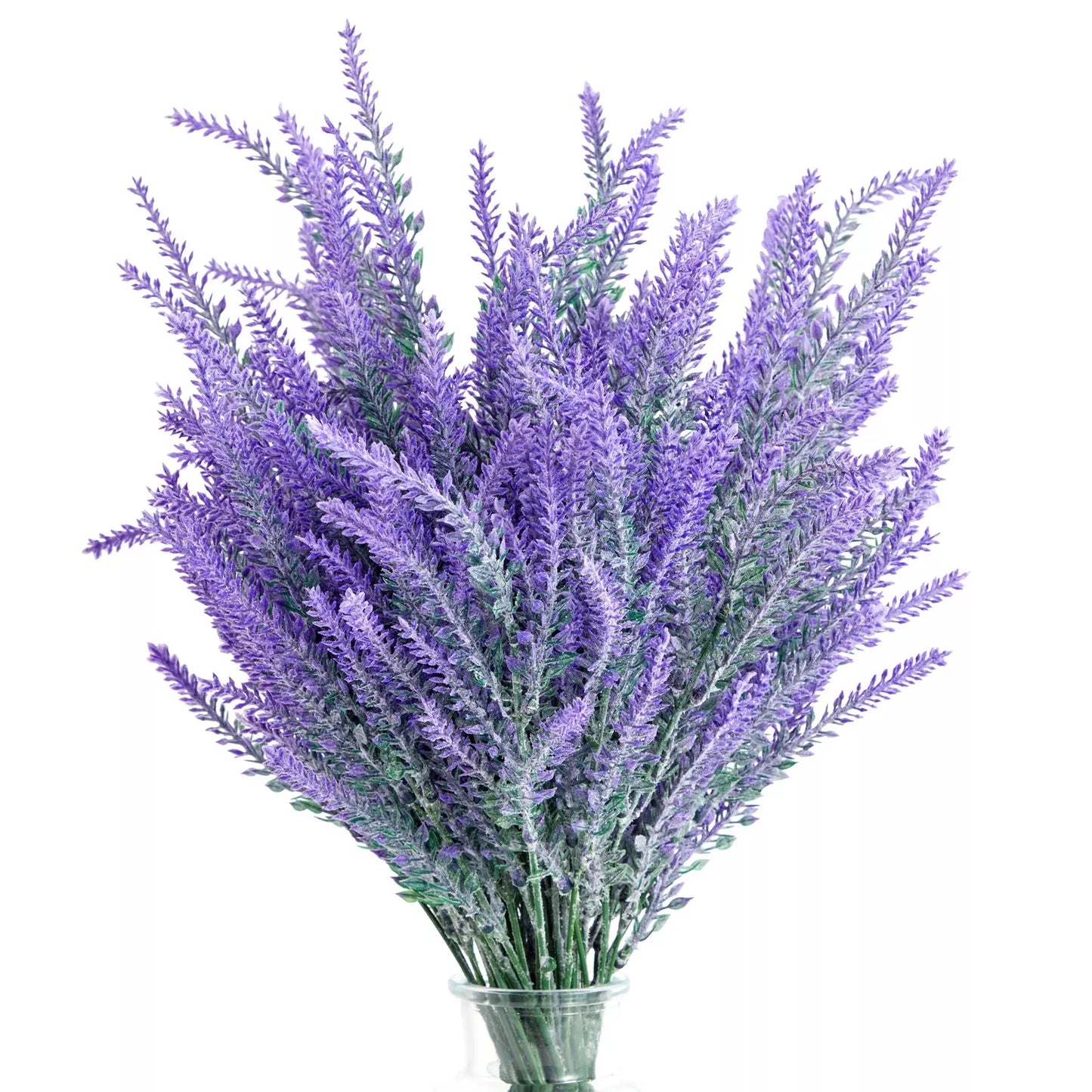 12 Bundles Artificial Lavender Flowers