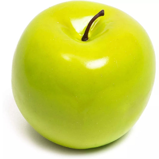 8-Pack Artificial Green Apples, Faux Fruit Décor