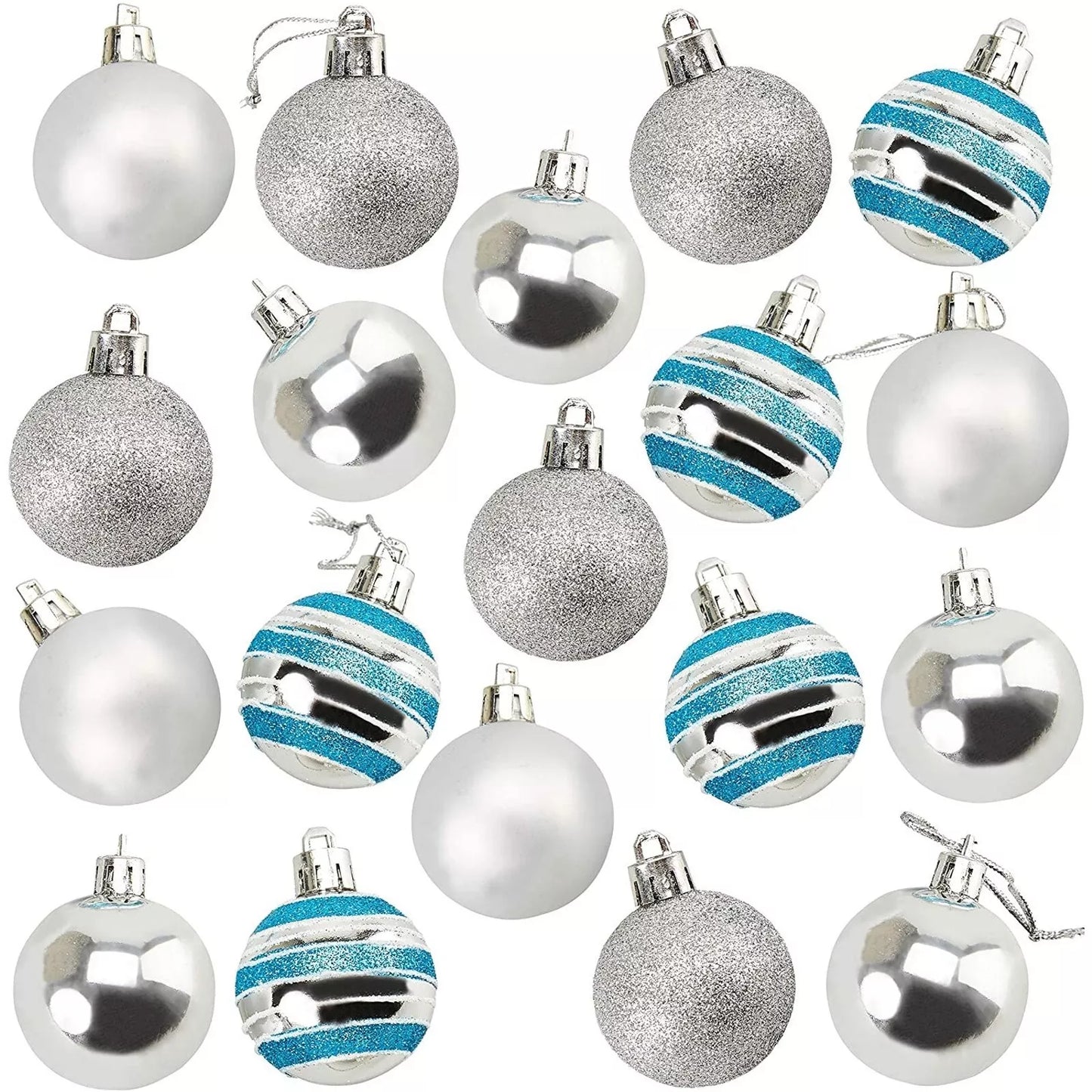 36-Pack Christmas Ball Ornaments