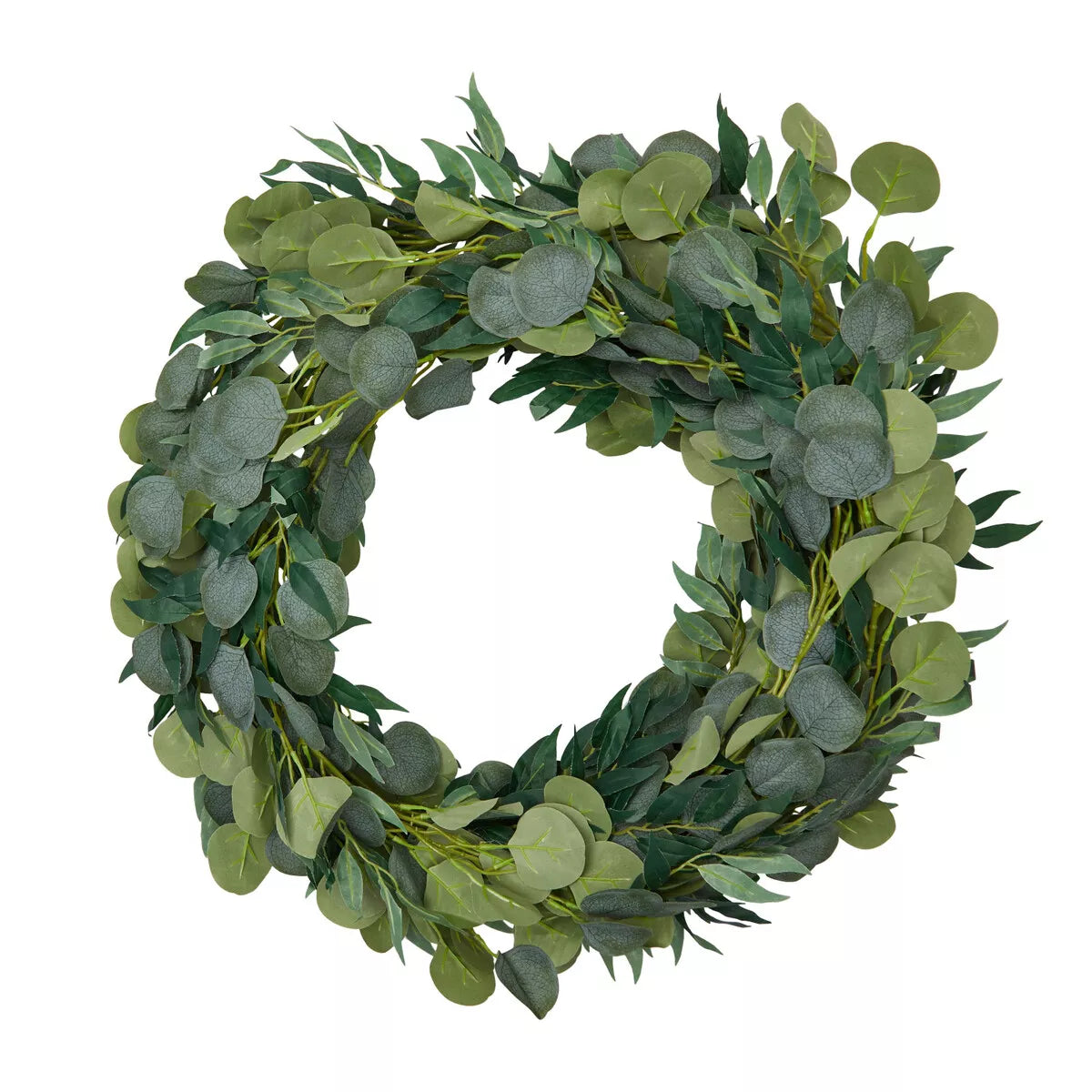 3-Pack Artificial Eucalyptus, Dollar, and Willow Leaves Vine Garland