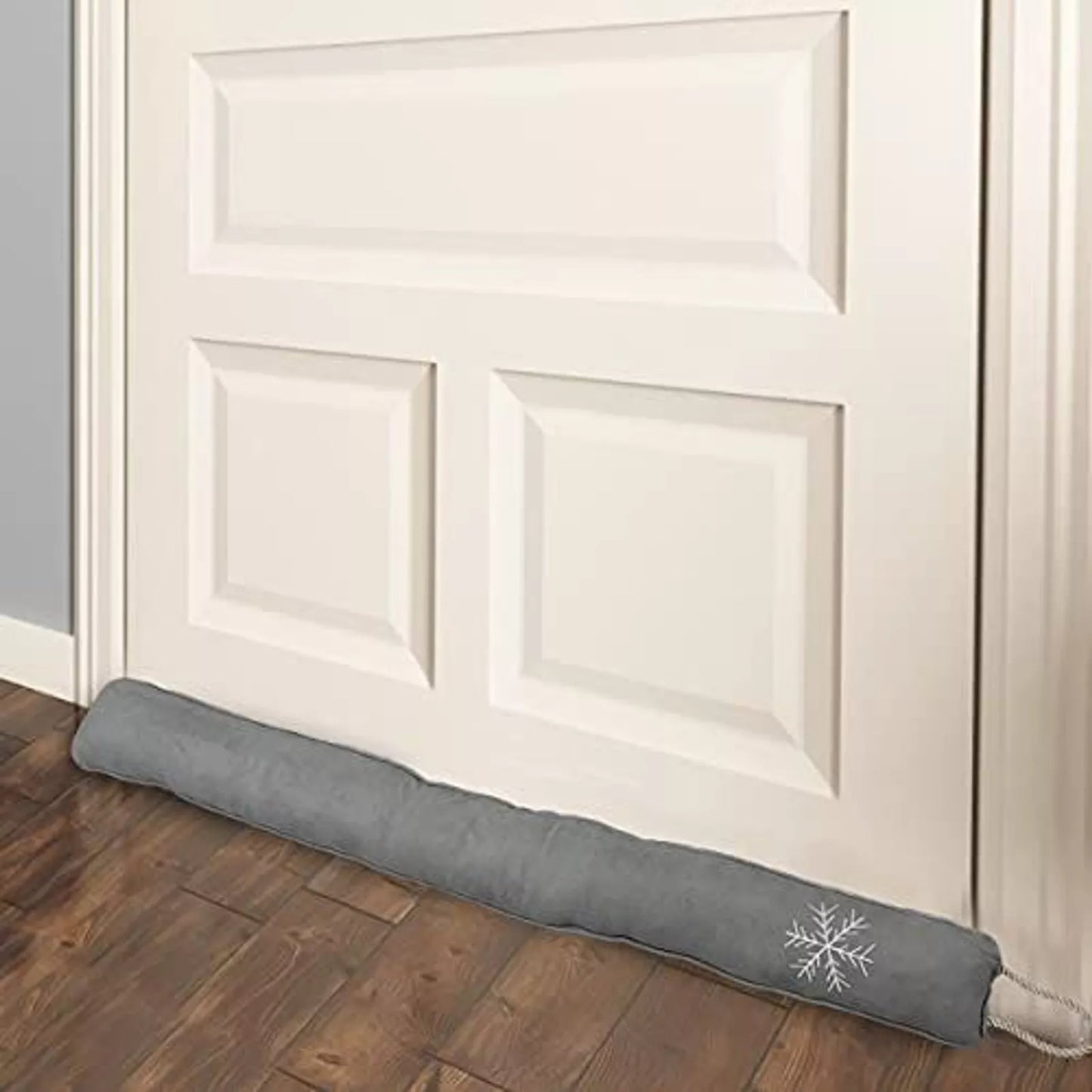 36-Inch Gray Cold Weather Door Draft Stopper