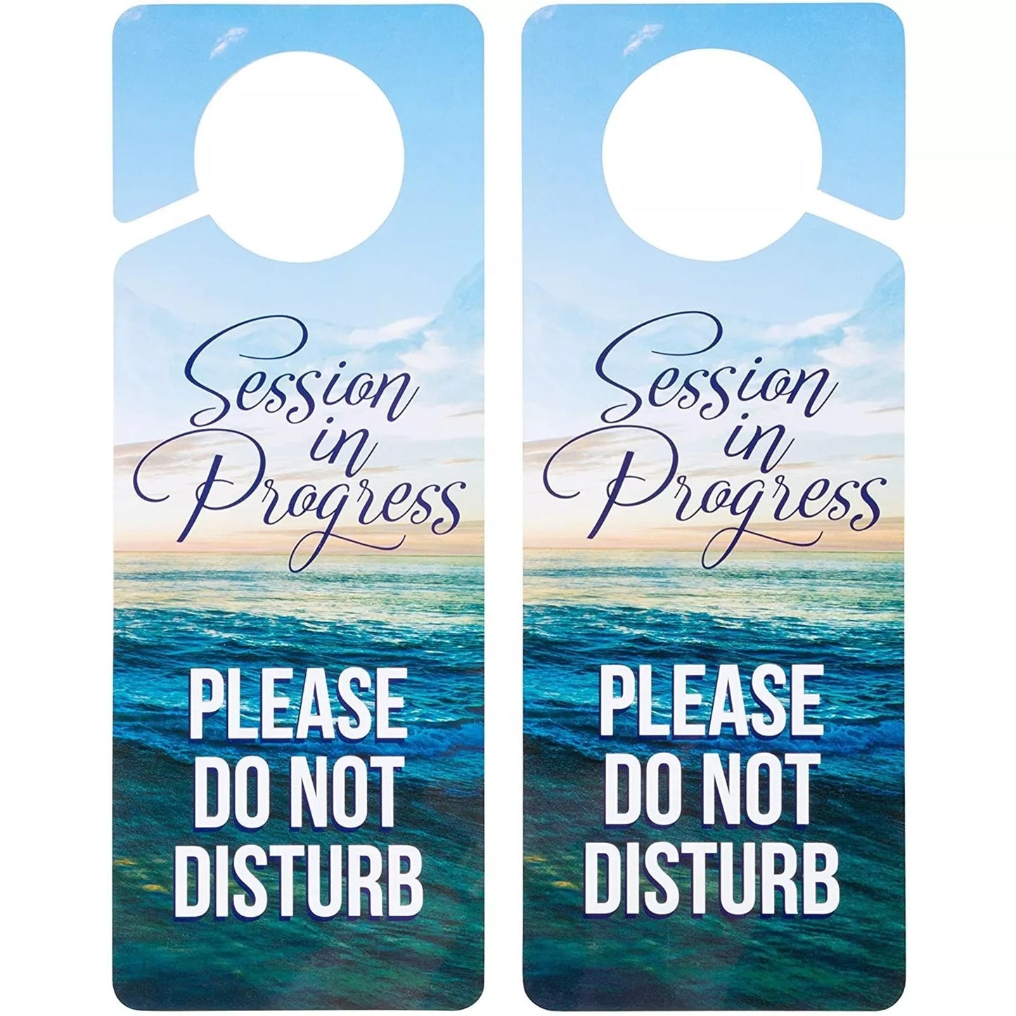 3-Pack Plastic Do Not Disturb Door Hangers