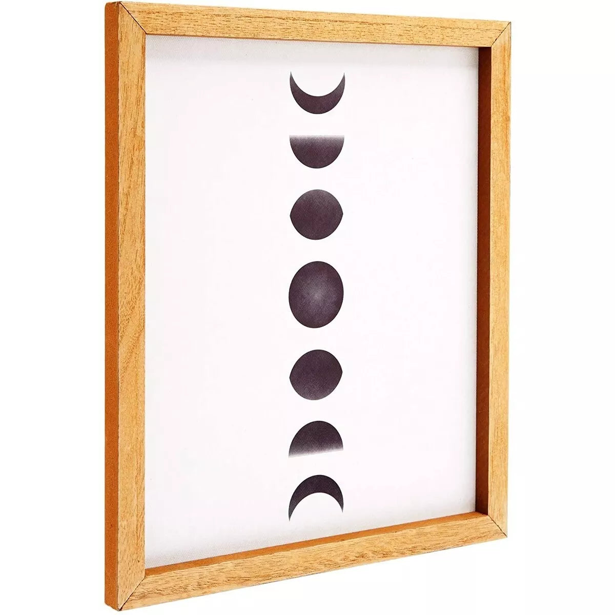 Moon Phases Wall Décor, Modern Framed Art