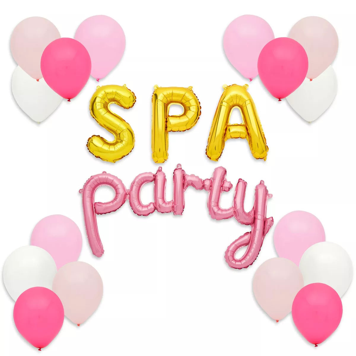 55 Spa Party Balloons for Slumber Party Decorations, Girls Night Birthday