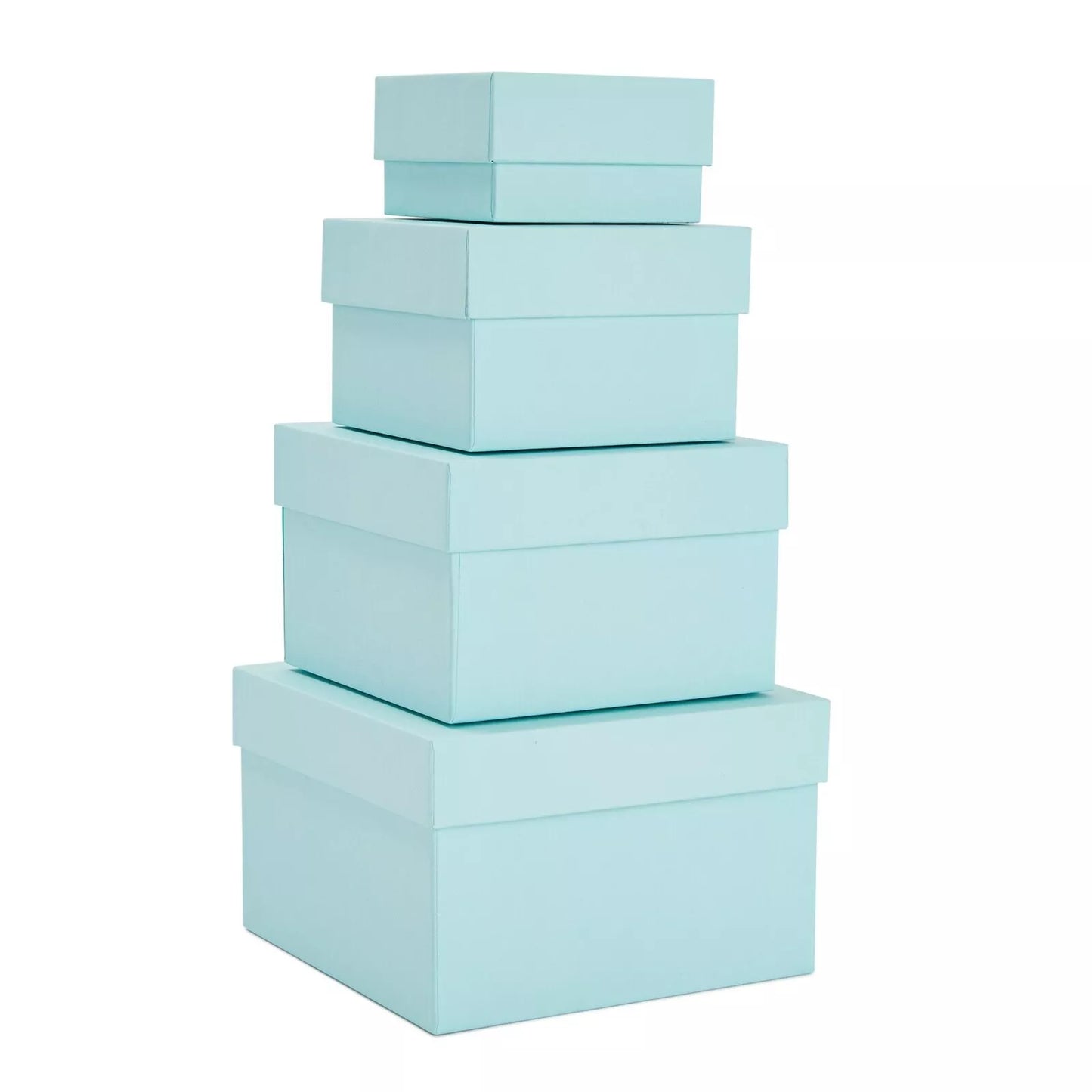 4-Pack Square Nesting Gift Boxes with Lids