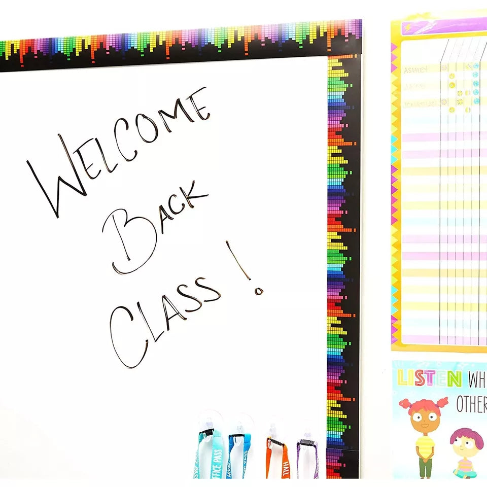 Bulletin Board Borders, Musical Classroom (2.3 x 36 in, 78 Pieces, 6 Designs)